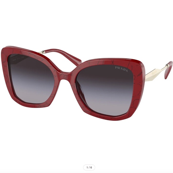 NWT/NIB Red Prada Butterfly Sunglasses - Picture 1 of 9